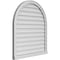 Ekena Millwork Round Top Surface Mount PVC Gable Vent w/ 2"W x 2"P Brickmould Sill Frame, 32"W x 36"H GVPRT32X3603SN - alternate 5